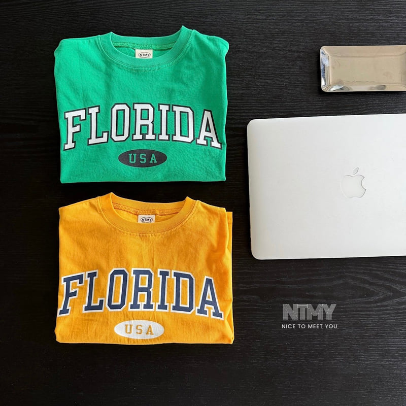 Nice To Meet You - Korean Children Fashion - #childofig - Florida Tee - 6