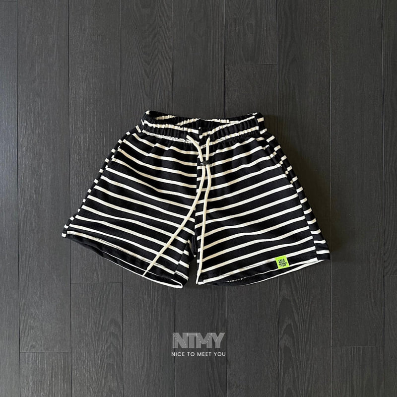 Nice To Meet You - Korean Children Fashion - #stylishchildhood - Selly Striped Pants - 4