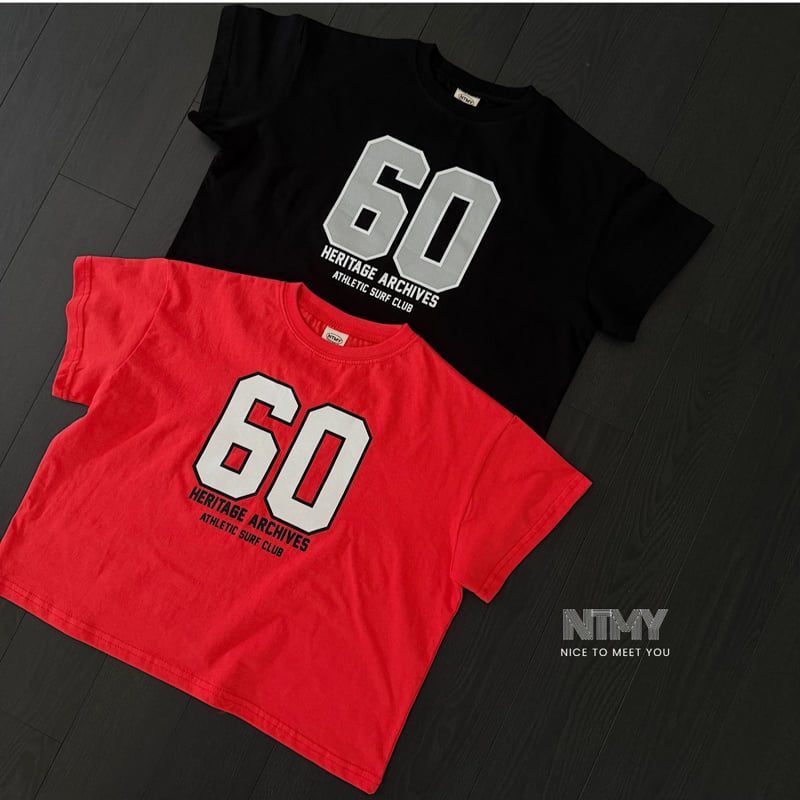 Nice To Meet You - Korean Children Fashion - #childofig - Number 60 Tee - 6