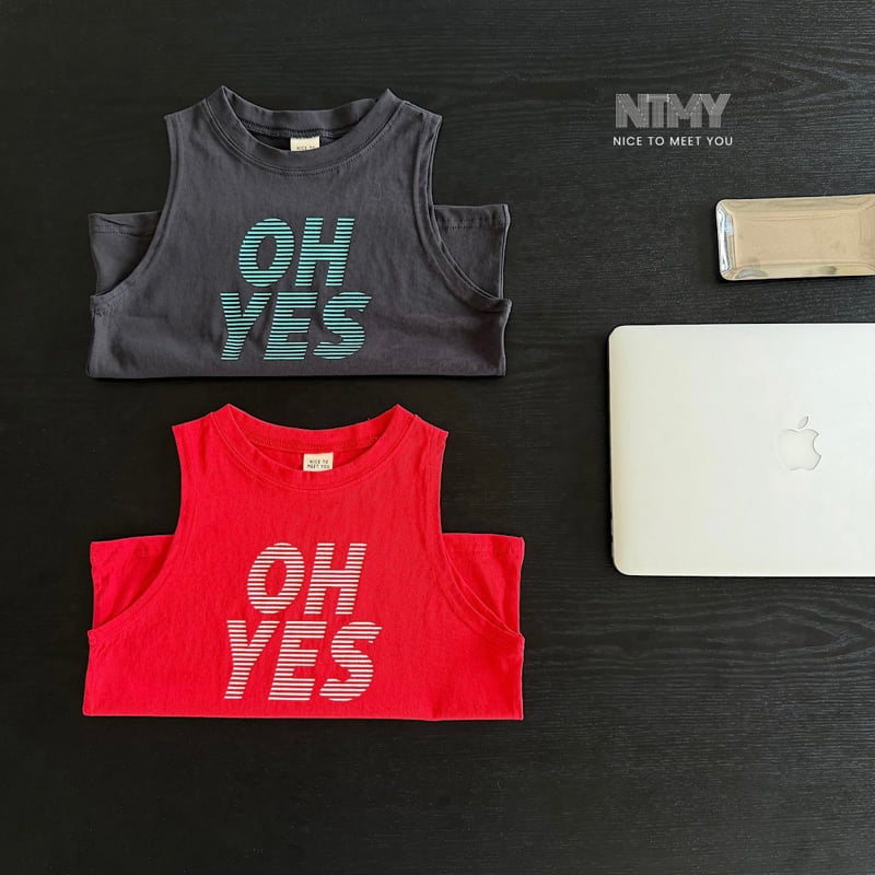 Nice To Meet You - Korean Children Fashion - #childofig - Oh Yes Sleeveless