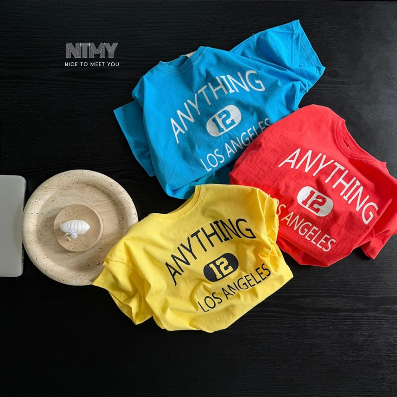 Nice To Meet You - Korean Children Fashion - #childofig - Anything Tee - 10