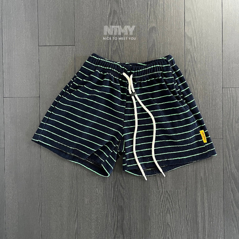 Nice To Meet You - Korean Children Fashion - #childofig - Thanks Terry Pants - 2