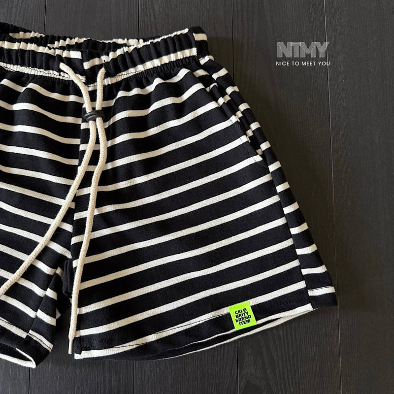 Nice To Meet You - Korean Children Fashion - #childrensboutique - Selly Striped Pants - 5