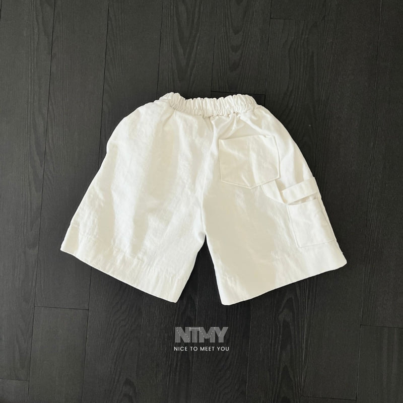 Nice To Meet You - Korean Children Fashion - #childrensboutique - Drawstring Shorts - 8