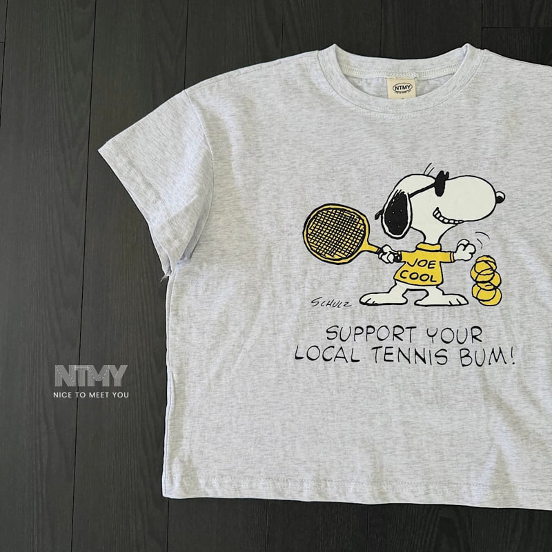 Nice To Meet You - Korean Children Fashion - #childrensboutique - Racket Ball Tee - 7