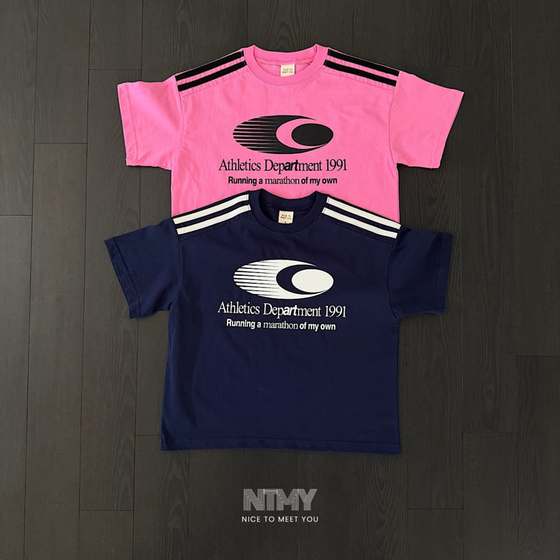 Nice To Meet You - Korean Children Fashion - #designkidswear - Track Tee