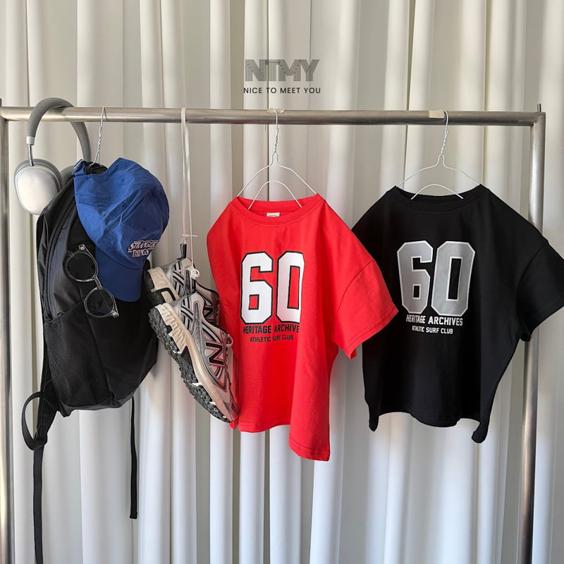 Nice To Meet You - Korean Children Fashion - #designkidswear - Number 60 Tee - 8