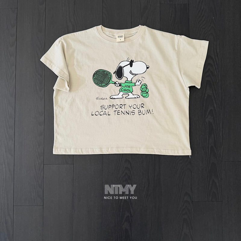 Nice To Meet You - Korean Children Fashion - #designkidswear - Racket Ball Tee - 8