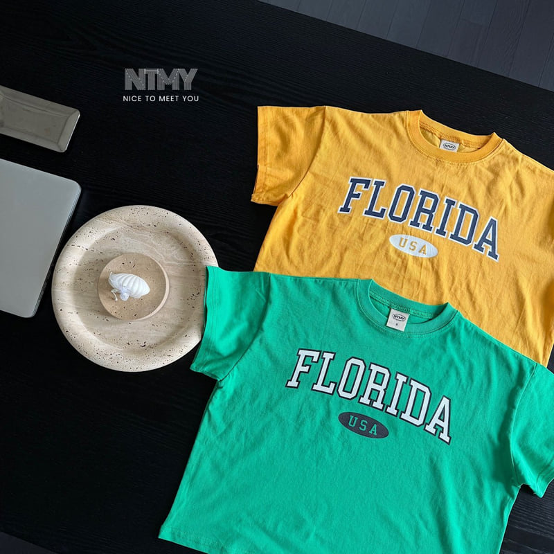 Nice To Meet You - Korean Children Fashion - #discoveringself - Florida Tee - 9