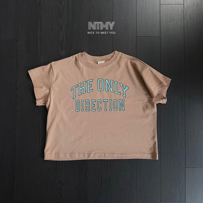 Nice To Meet You - Korean Children Fashion - #discoveringself - Direction Tee - 3
