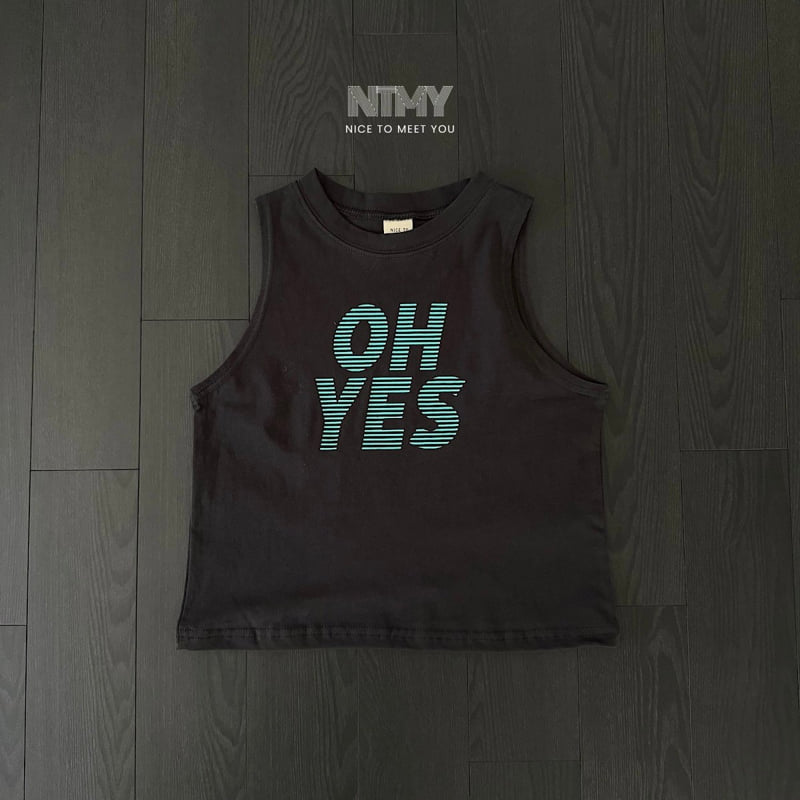 Nice To Meet You - Korean Children Fashion - #discoveringself - Oh Yes Sleeveless - 5