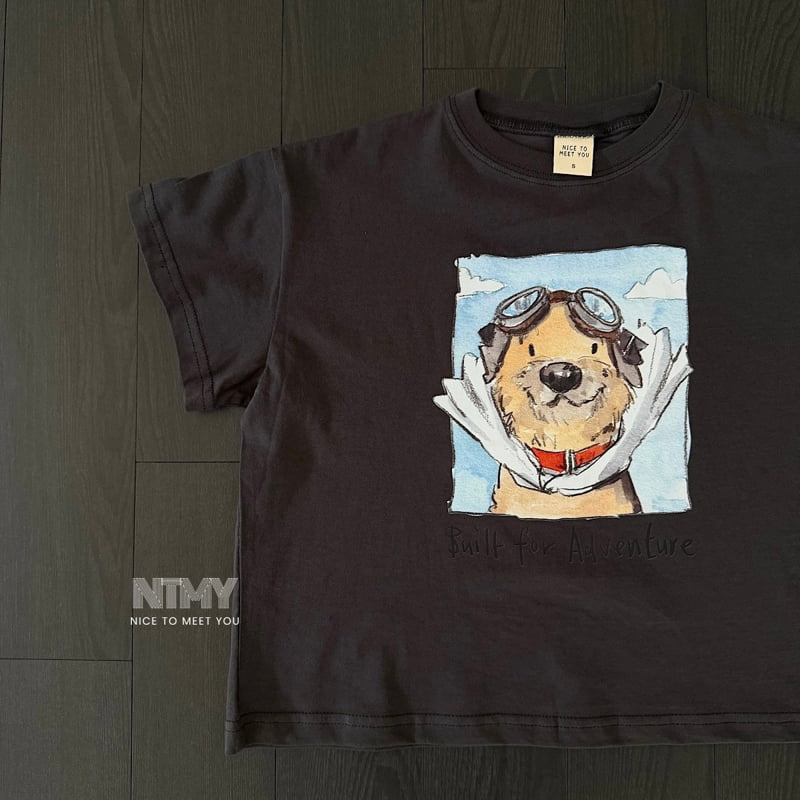 Nice To Meet You - Korean Children Fashion - #designkidswear - Flying Tee - 4