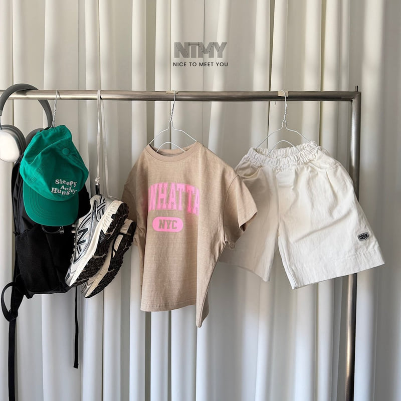 Nice To Meet You - Korean Children Fashion - #discoveringself - Drawstring Shorts - 10