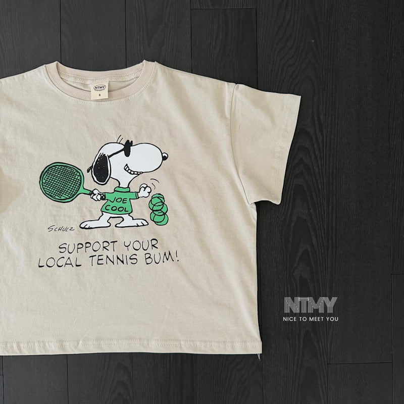 Nice To Meet You - Korean Children Fashion - #discoveringself - Racket Ball Tee - 9