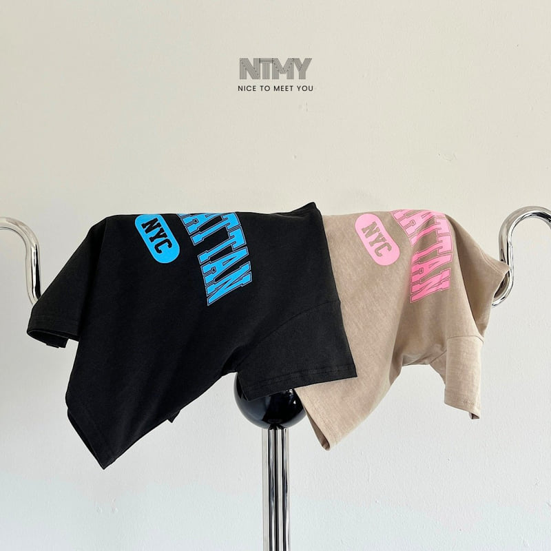 Nice To Meet You - Korean Children Fashion - #fashionkids - Manhattan Tee - 9