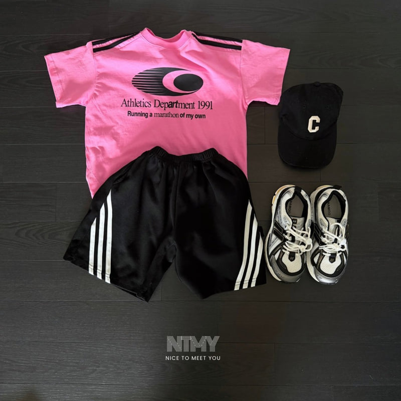 Nice To Meet You - Korean Children Fashion - #fashionkids - Three Line Pants - 6