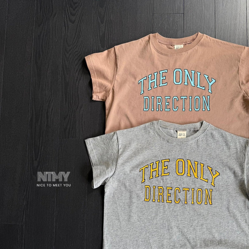 Nice To Meet You - Korean Children Fashion - #discoveringself - Direction Tee - 4