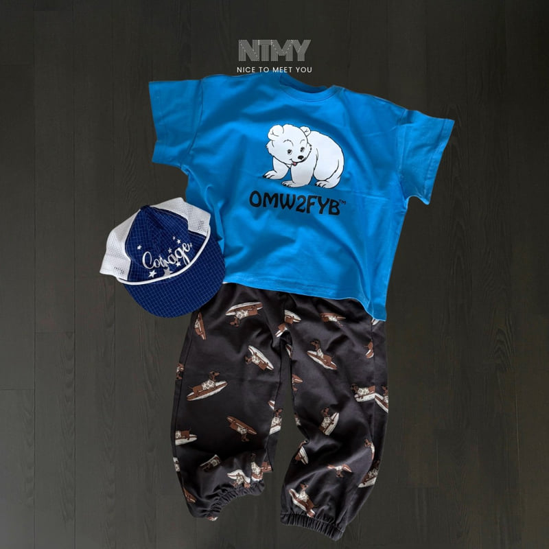 Nice To Meet You - Korean Children Fashion - #fashionkids - Bear Tee - 12
