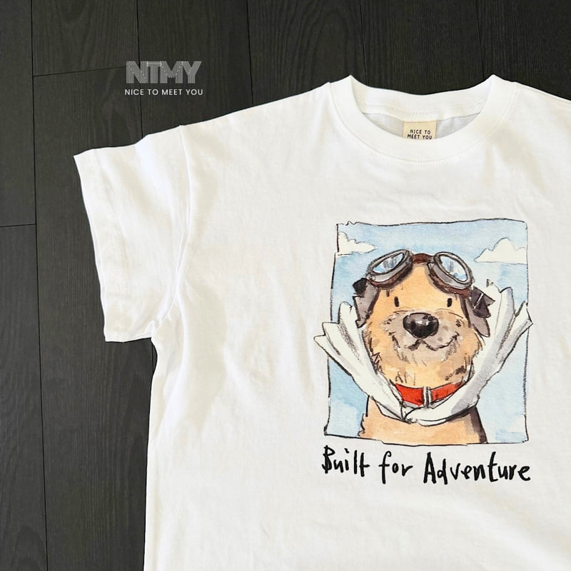 Nice To Meet You - Korean Children Fashion - #kidsshorts - Flying Tee - 6