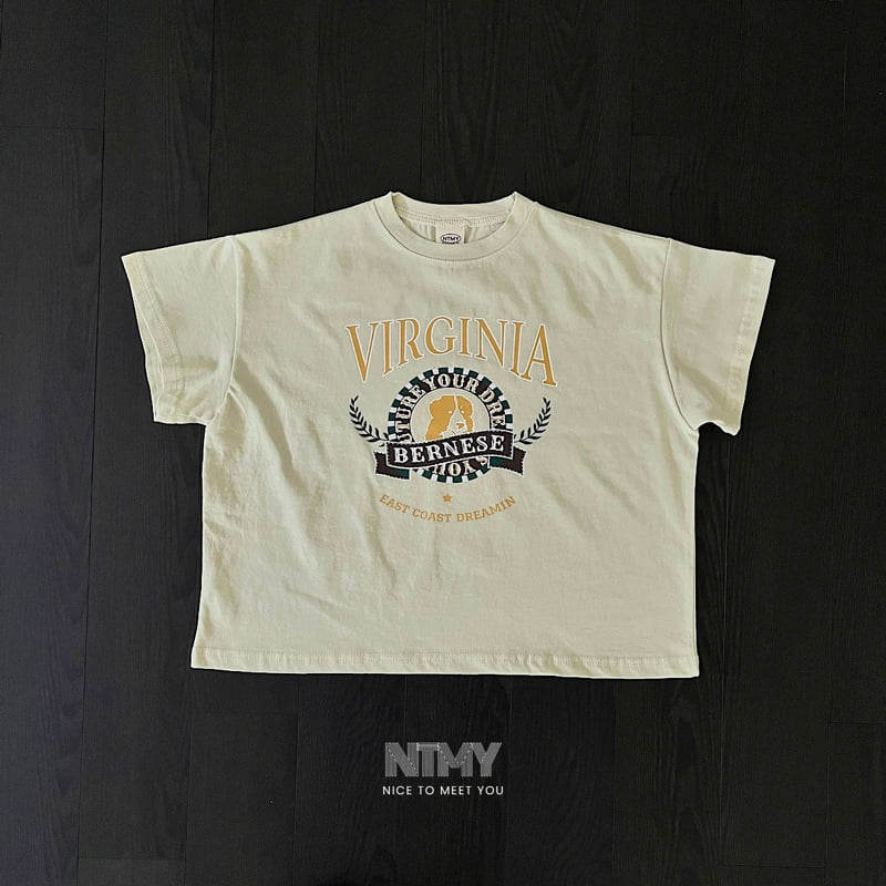 Nice To Meet You - Korean Children Fashion - #kidsshorts - Virginia Tee - 3