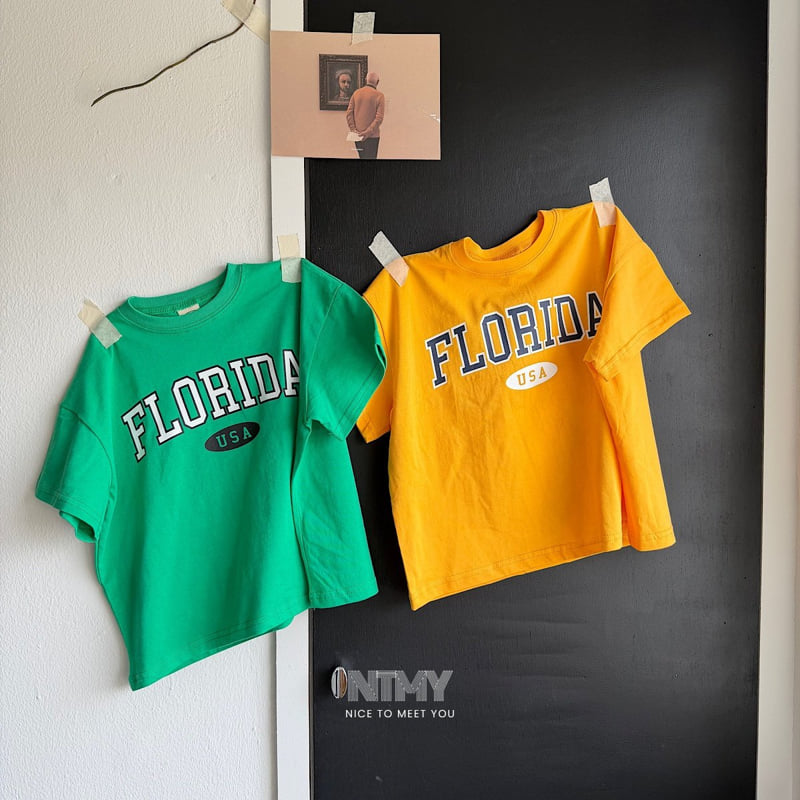 Nice To Meet You - Korean Children Fashion - #kidsstore - Florida Tee - 12