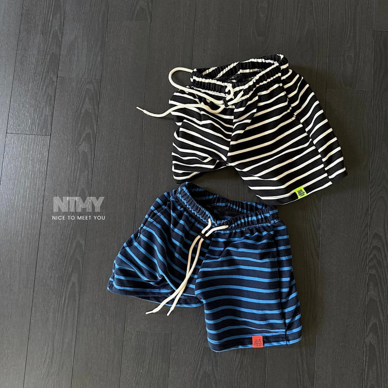 Nice To Meet You - Korean Children Fashion - #kidsstore - Selly Striped Pants - 10