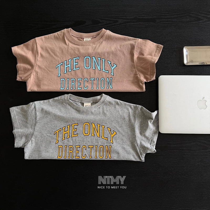 Nice To Meet You - Korean Children Fashion - #kidsstore - Direction Tee - 6