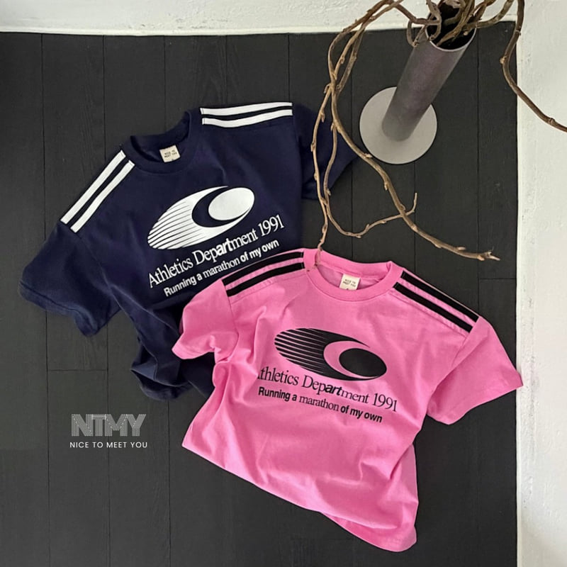 Nice To Meet You - Korean Children Fashion - #kidsstore - Track Tee - 5