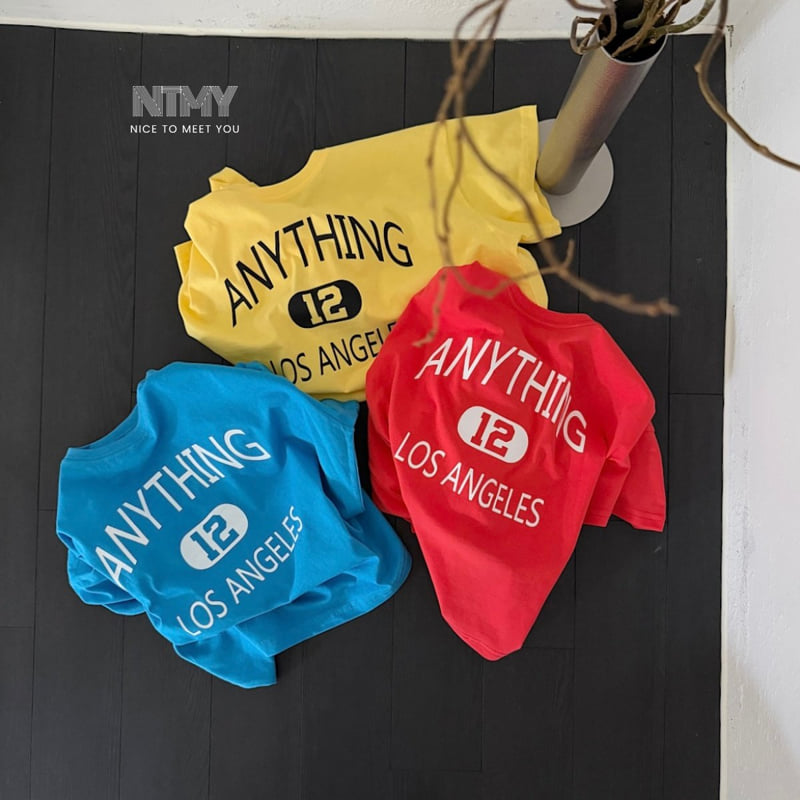 Nice To Meet You - Korean Children Fashion - #kidsstore - Anything Tee - 2