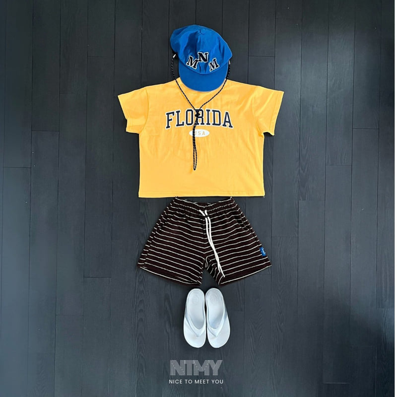 Nice To Meet You - Korean Children Fashion - #kidsstore - Thanks Terry Pants - 8