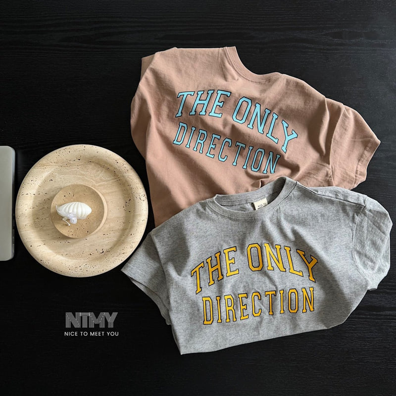Nice To Meet You - Korean Children Fashion - #kidzfashiontrend - Direction Tee - 7
