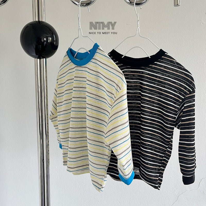 Nice To Meet You - Korean Children Fashion - #kidzfashiontrend - Cool Air Tee - 6