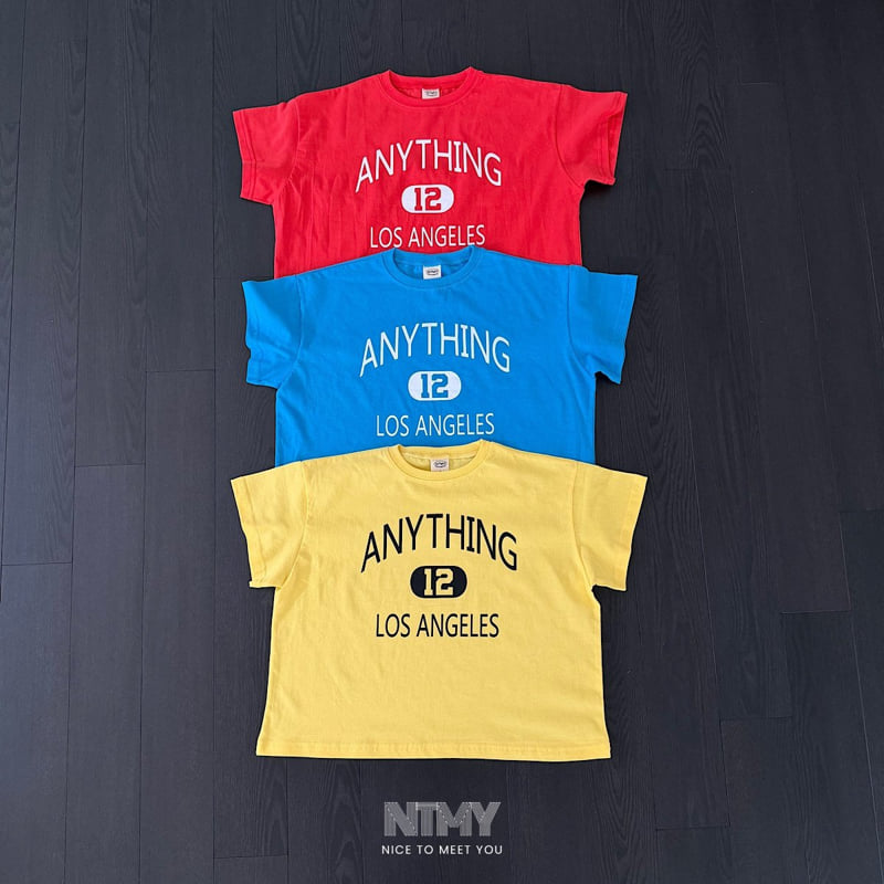 Nice To Meet You - Korean Children Fashion - #kidzfashiontrend - Anything Tee - 3