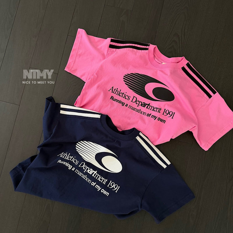 Nice To Meet You - Korean Children Fashion - #littlefashionista - Track Tee - 8