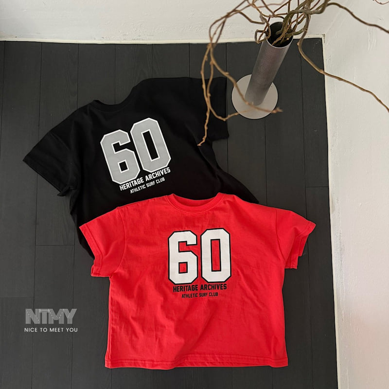Nice To Meet You - Korean Children Fashion - #littlefashionista - Number 60 Tee