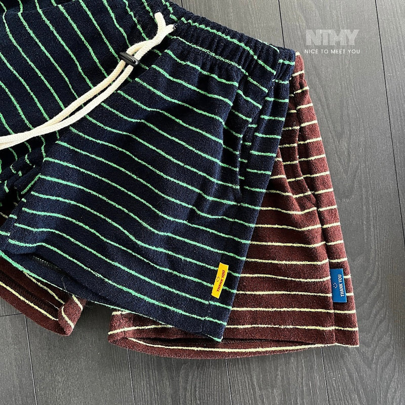 Nice To Meet You - Korean Children Fashion - #littlefashionista - Thanks Terry Pants - 11