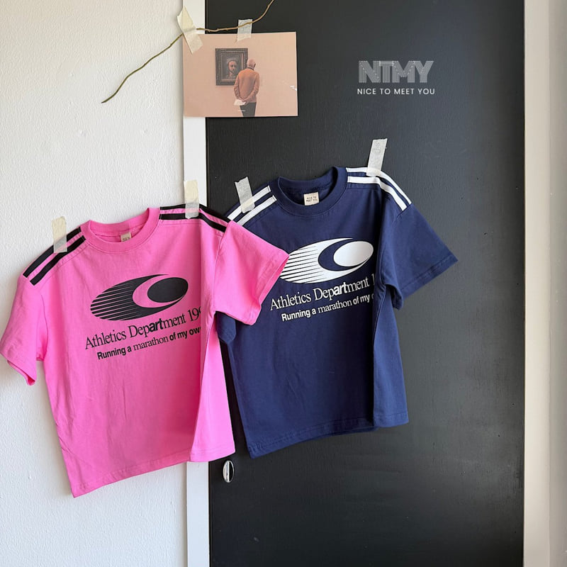 Nice To Meet You - Korean Children Fashion - #magicofchildhood - Track Tee - 9