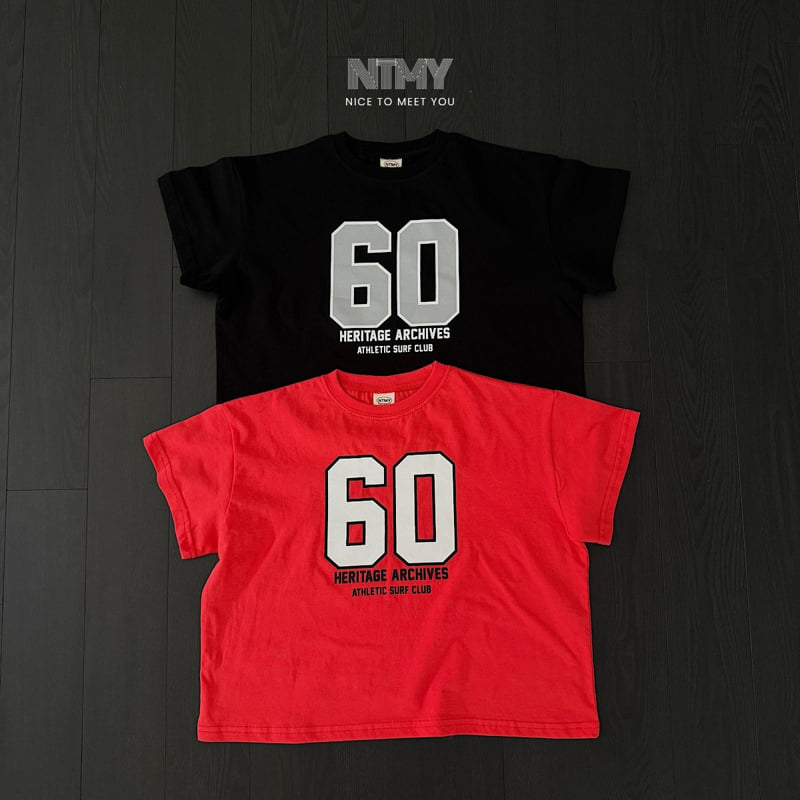Nice To Meet You - Korean Children Fashion - #magicofchildhood - Number 60 Tee - 2