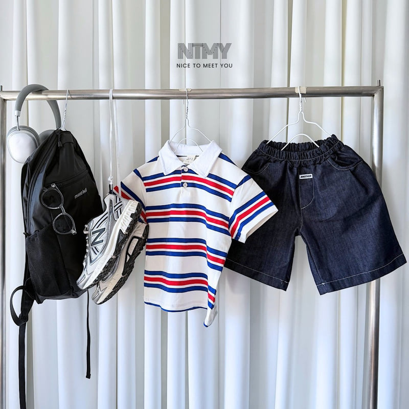 Nice To Meet You - Korean Children Fashion - #minifashionista - PK Collar Tee - 5