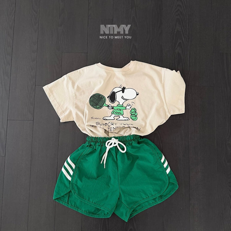 Nice To Meet You - Korean Children Fashion - #minifashionista - Racket Ball Tee - 3