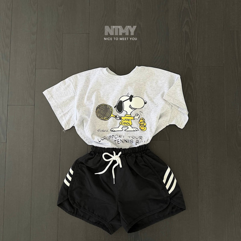Nice To Meet You - Korean Children Fashion - #minifashionista - Racket Ball Tee - 4