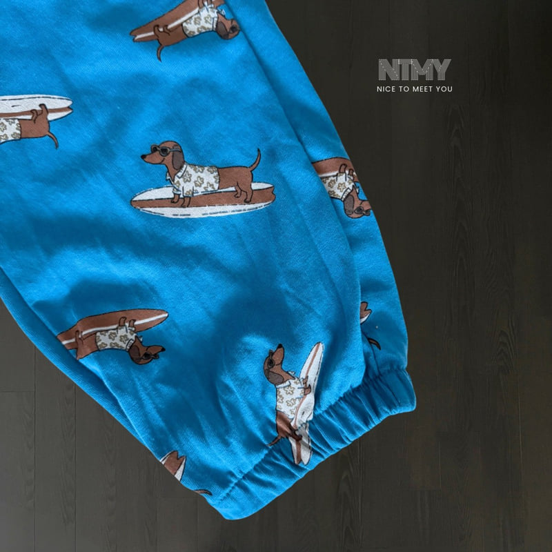 Nice To Meet You - Korean Children Fashion - #todddlerfashion - Surfing Jogger Pants - 5