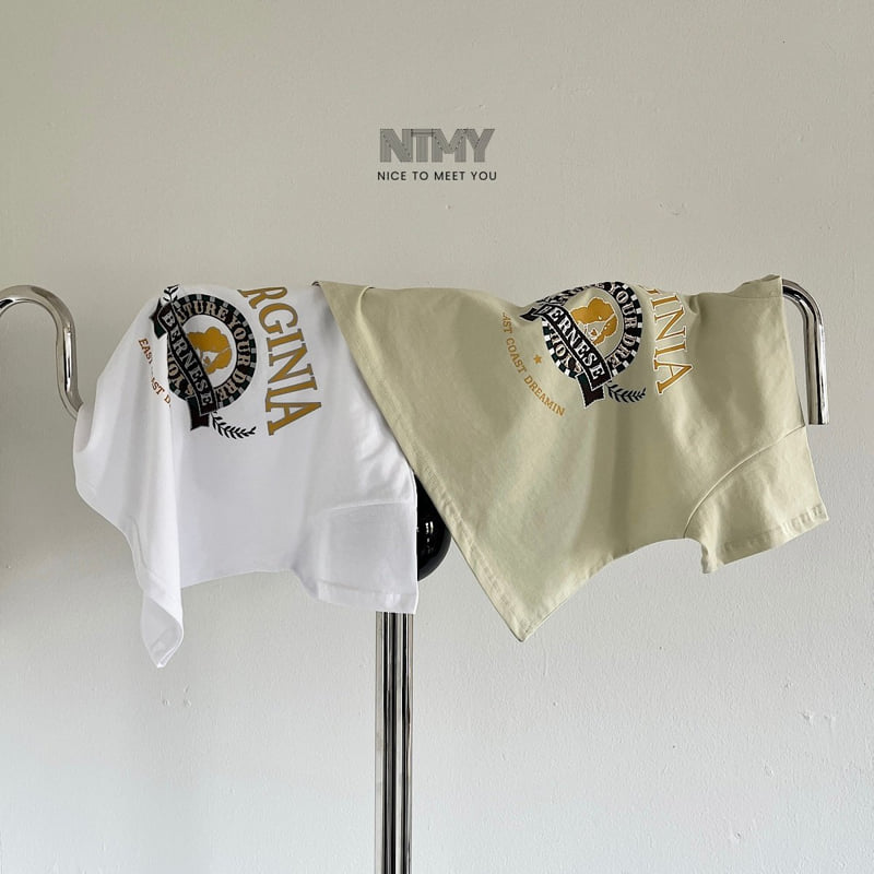 Nice To Meet You - Korean Children Fashion - #toddlerclothing - Virginia Tee - 12