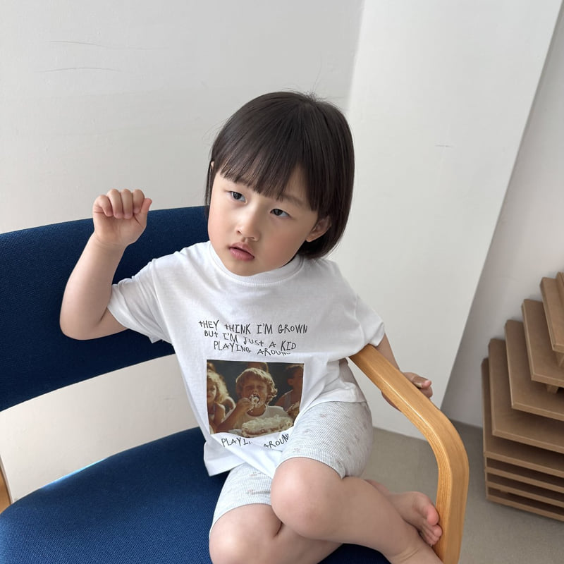 Night Bebe - Korean Children Fashion - #childofig - Playing Tee - 6
