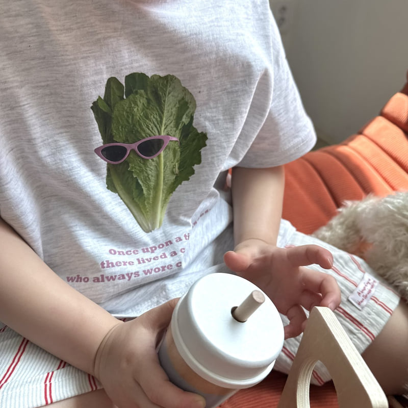 Night Bebe - Korean Children Fashion - #childofig - Sun Cabbage Tee - 5