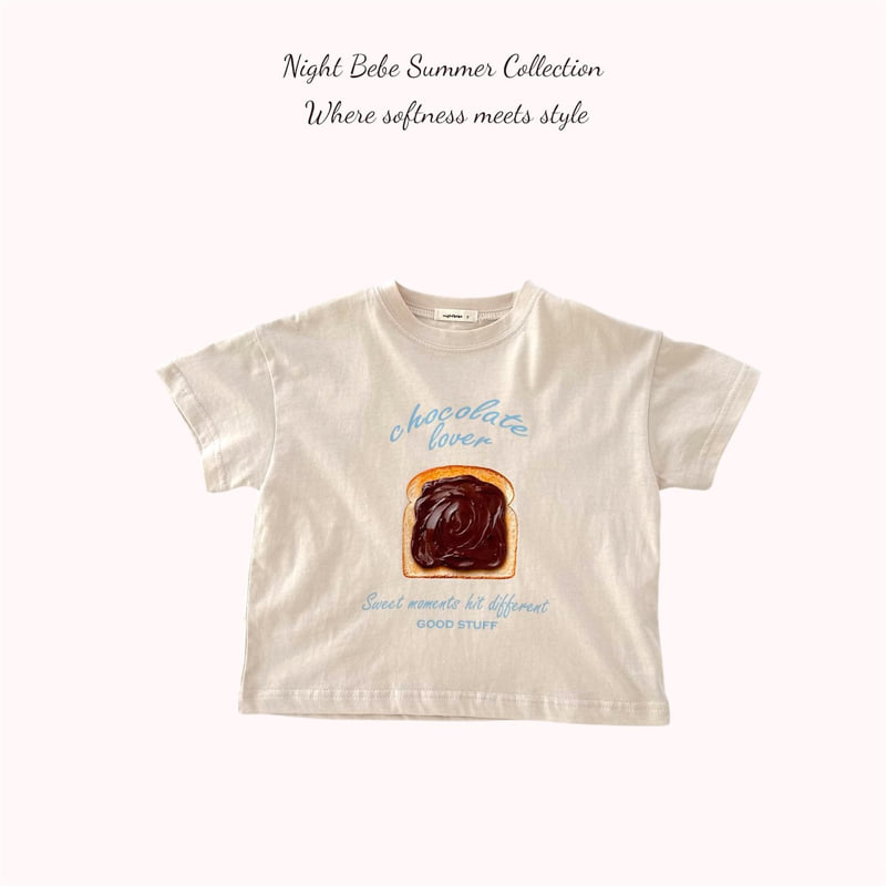 Night Bebe - Korean Children Fashion - #childofig - Choco Jam Tee