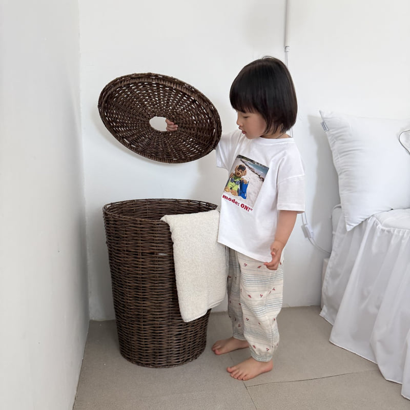 Night Bebe - Korean Children Fashion - #fashionkids - Fruity Jogger Pants - 8