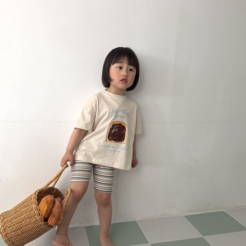Night Bebe - Korean Children Fashion - #fashionkids - Choco Jam Tee - 6