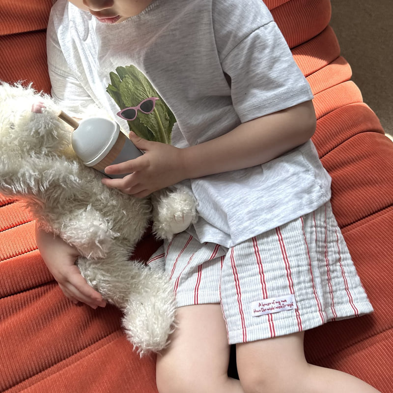 Night Bebe - Korean Children Fashion - #fashionkids - Striped Pants - 5