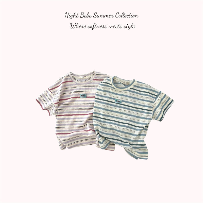 Night Bebe - Korean Children Fashion - #kidsshorts - Summer NBB Tee